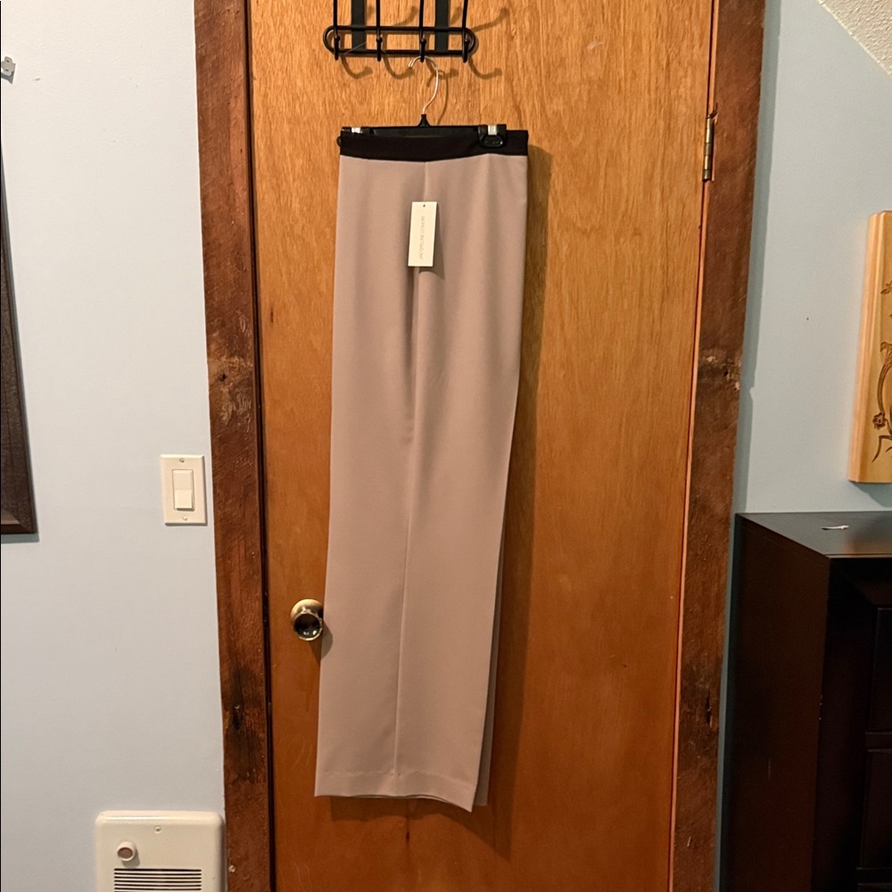 Elegant Tan Women's Trousers